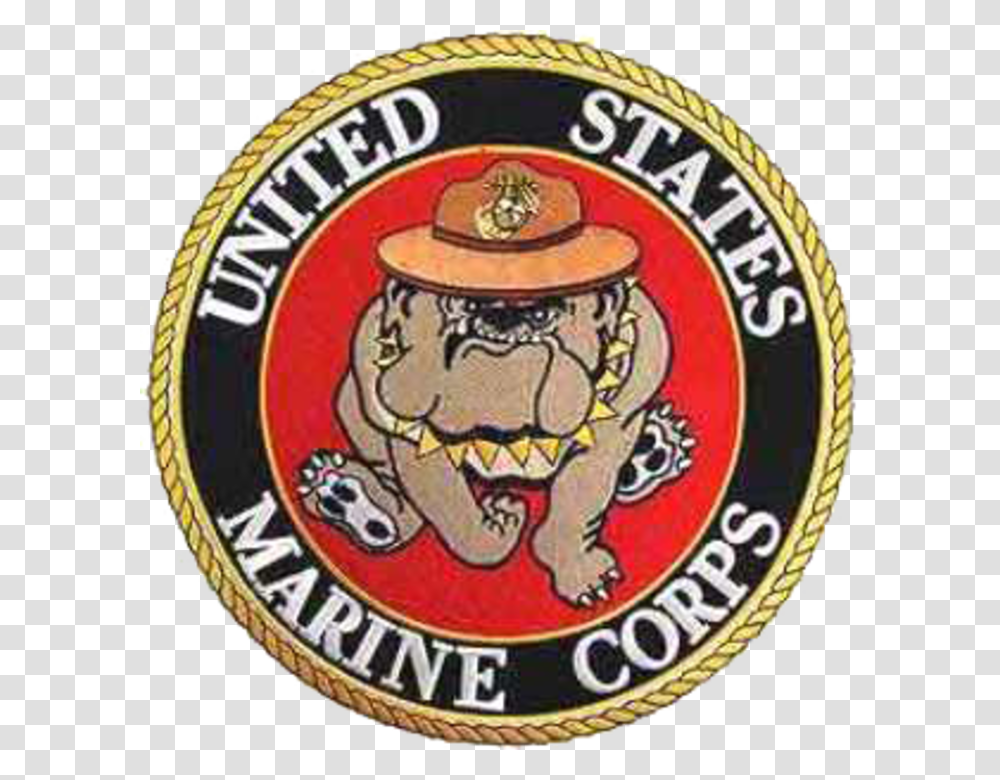 Marine Corps Emblem Us Marines, Label, Logo Transparent Png