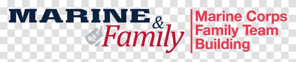 Marine Corps Family Team Building Logo, Alphabet, Word Transparent Png