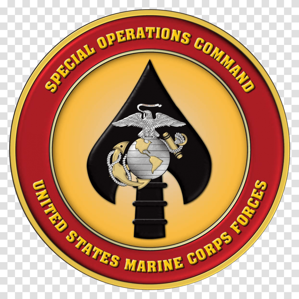 Marine Corps Forces Special Marsoc Logo, Symbol, Trademark, Emblem, Label Transparent Png