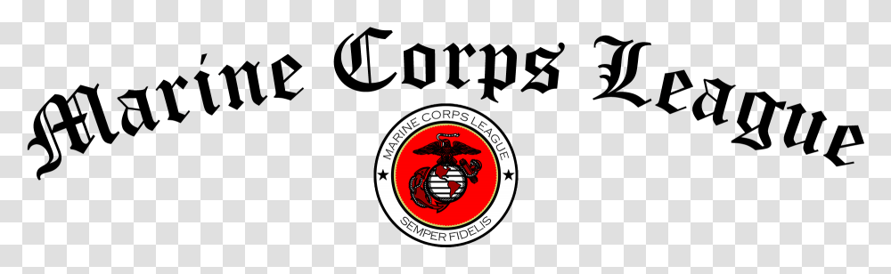 Marine Corps League Banner, Logo, Trademark, Emblem Transparent Png