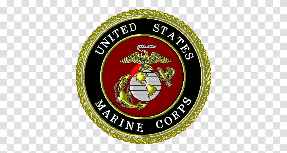 Marine Corps Logo Pictures Emblem, Symbol, Trademark, Badge, Rug Transparent Png