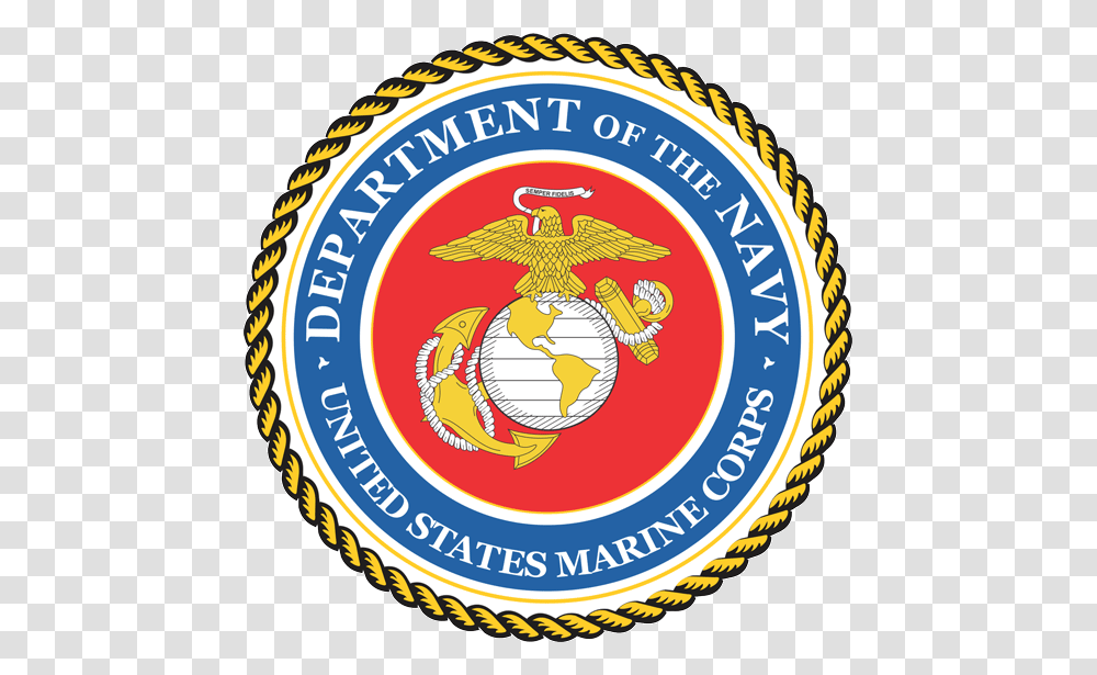 Marine Corps, Logo, Trademark, Emblem Transparent Png
