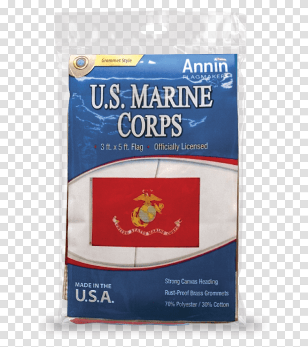 Marine Corps Military Flag 3 Ft Carmine, Flour, Powder, Food, Leisure Activities Transparent Png