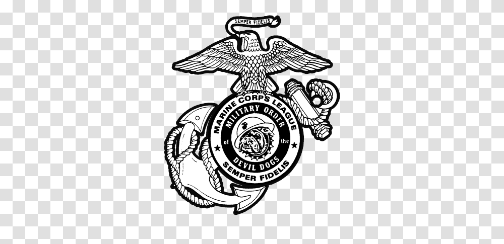 Marine Corps Symbols Clip Art If You Are A Member, Logo, Trademark, Emblem, Badge Transparent Png