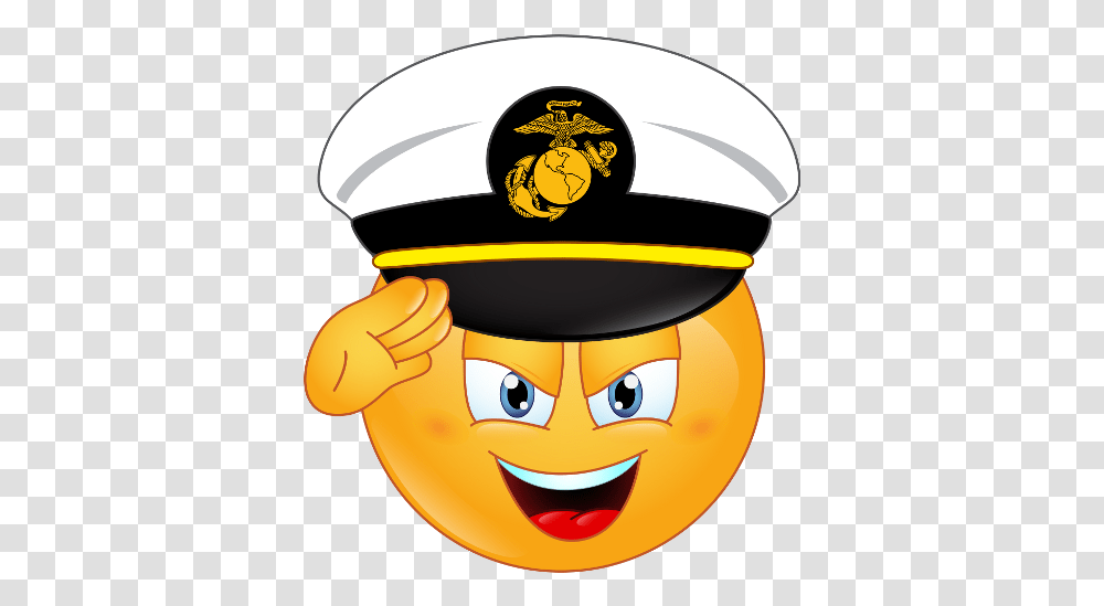 Marine Emojis By Emoji World Apps On Google Play Free Marine Emoji, Helmet, Clothing, Apparel, Officer Transparent Png
