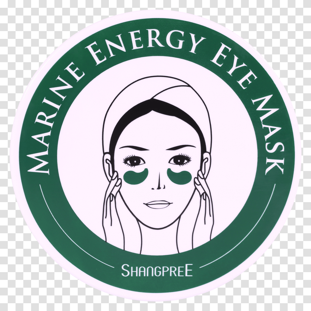 Marine Energy Eye Mask, Label, Logo Transparent Png