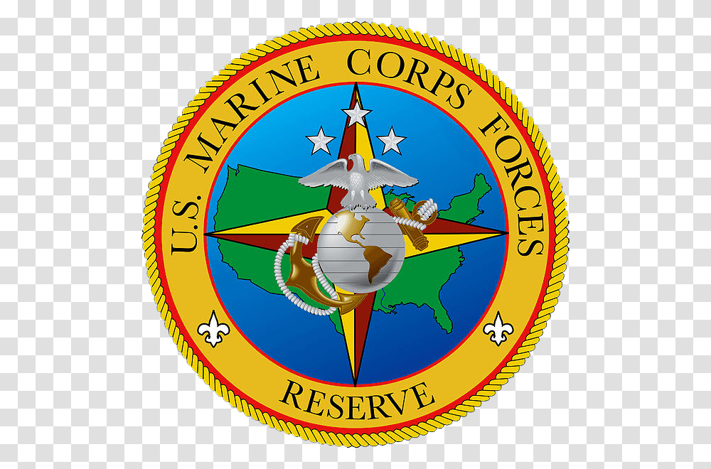 Marine Forces Reserve Insignia United States Marine Corps Reserve, Logo, Trademark, Emblem Transparent Png