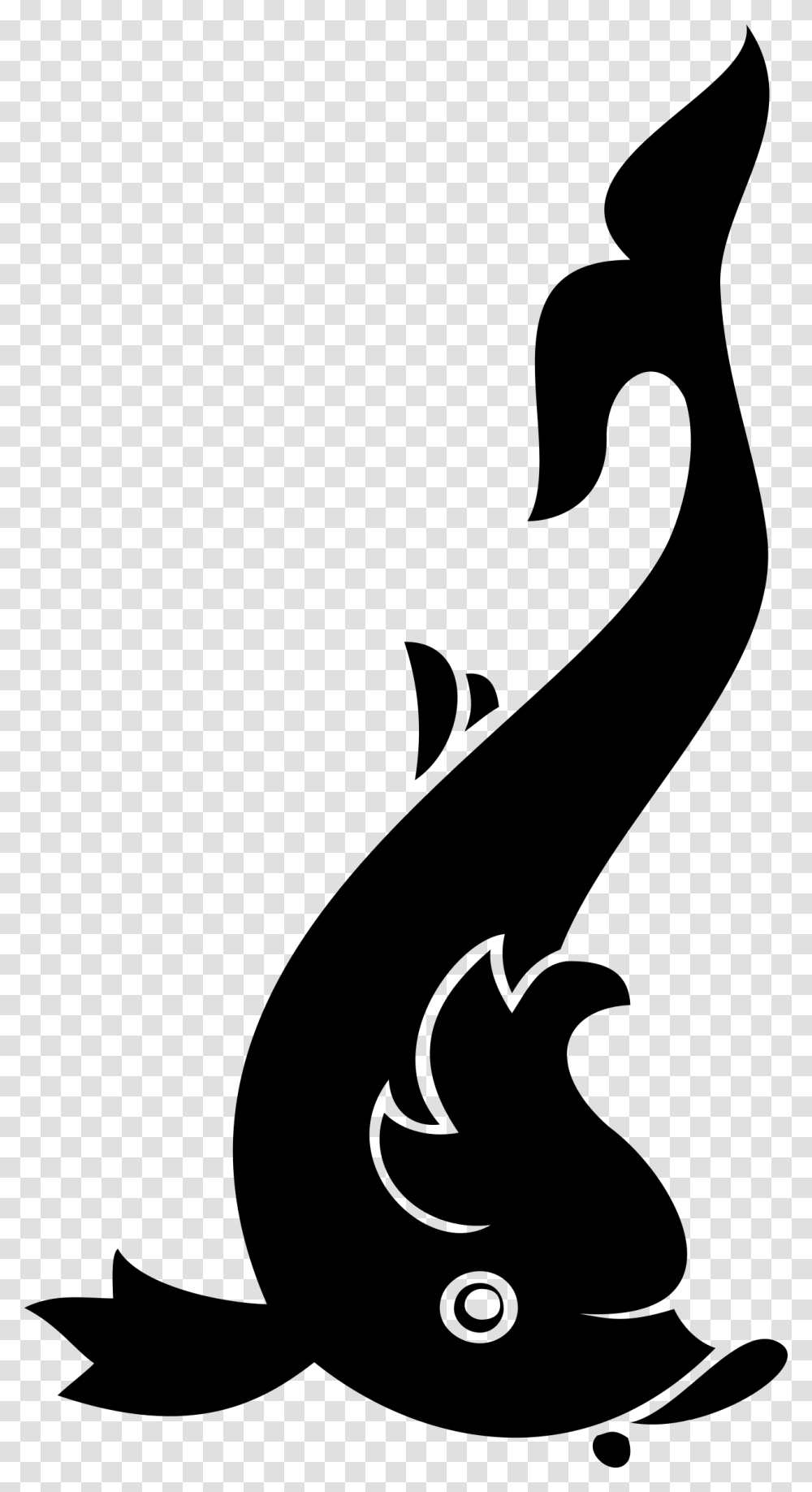 Marine Mammal Silhouette Dolphin Clip Art Dolphin Fish Black Clipart, Gray, World Of Warcraft Transparent Png