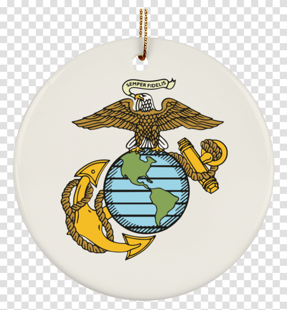 Marines Ega Logo, Bird, Animal, Outer Space Transparent Png