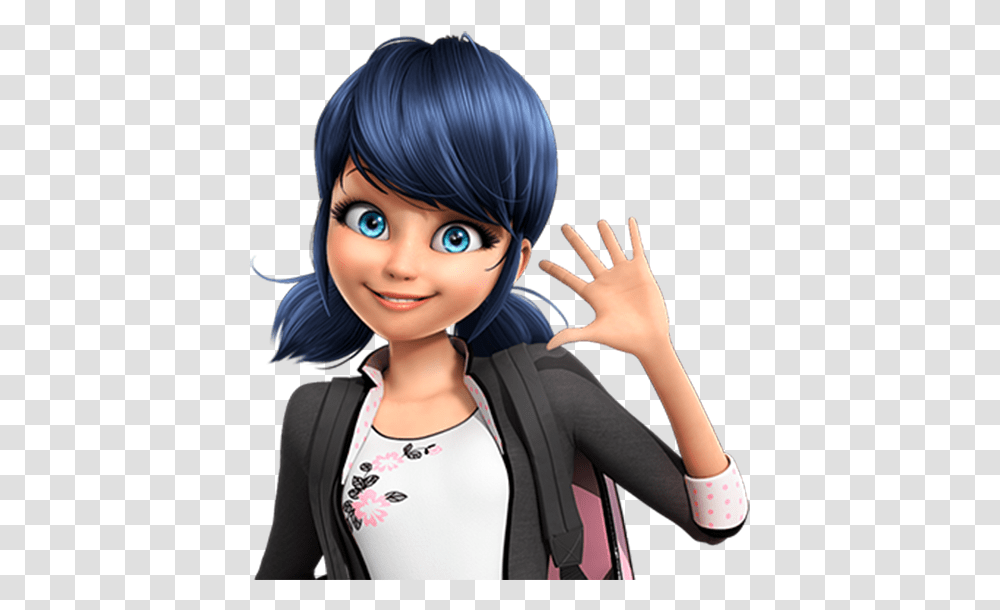 Marinette Ladybug, Doll, Toy, Person, Human Transparent Png