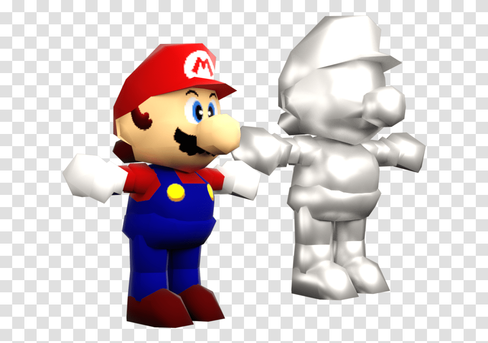 Mario 64 Cartoon, Super Mario, Toy Transparent Png