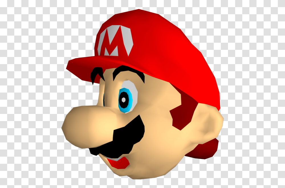 Mario 64 Head, Apparel, Person, Human Transparent Png
