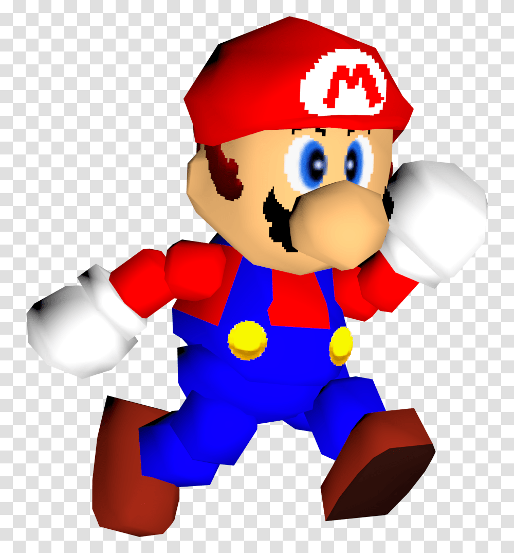 Mario 64 Mario, Super Mario, Toy Transparent Png