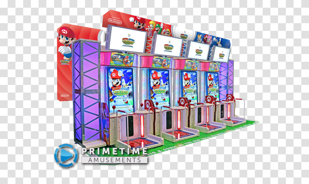 Mario Amp Sonic At The Rio 2016 Olympic Games Arcade Mario And Sonic At The Olympic Games Arcade, Toy, Arcade Game Machine Transparent Png