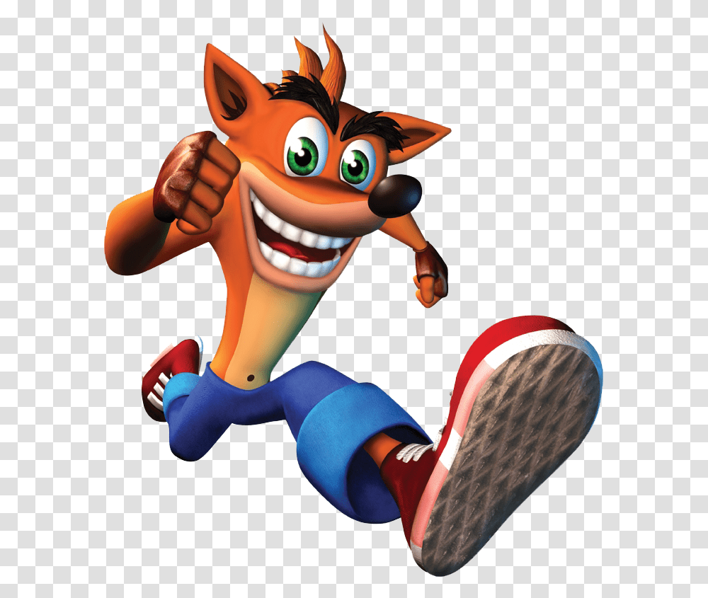 Mario And Crash Bandicoot, Toy, Super Mario, Figurine Transparent Png