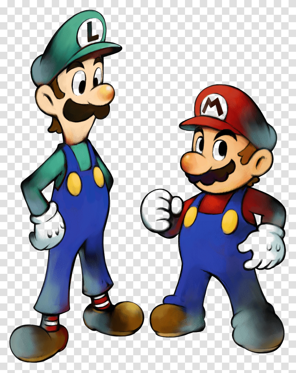 Mario And Luigi Background Image Mario And Luigi Superstar Saga Artwork, Super Mario, Helmet, Apparel Transparent Png