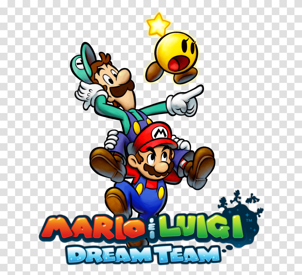 Mario And Luigi Dream Team Mario E Luigi Bowser Inside Story, Super Mario Transparent Png