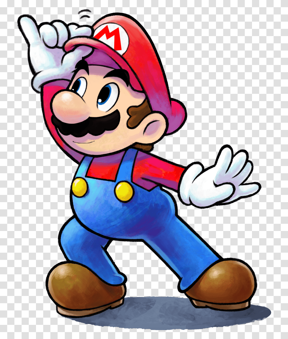 Mario And Luigi Paper Jam Mario, Super Mario, Toy Transparent Png