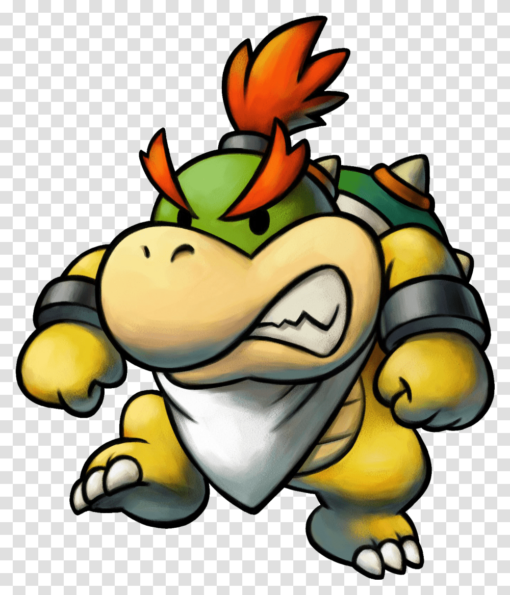 Mario And Luigi Partners In Time Bowser Jr, Toy, Plush, Hand Transparent Png