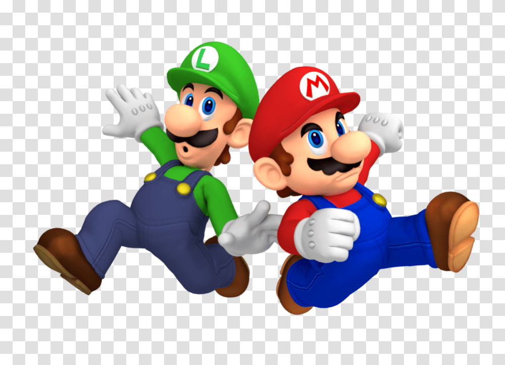 Mario And Luigi Superstar Saga Boxart Pose Render, Super Mario, Person, Human Transparent Png