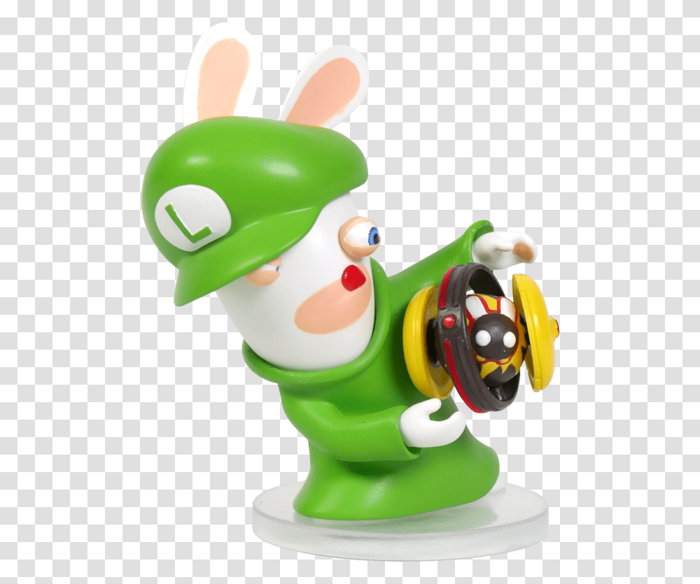 Mario And Rabbids Kingdom Battle Figures, Toy, Figurine, Alien, Elf Transparent Png