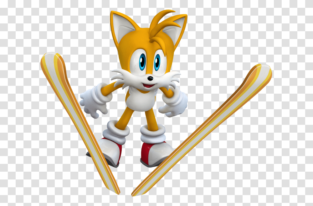 Mario And Sonic At The Olympic Winter Games Tails, Toy, Team Sport, Baseball, Softball Transparent Png