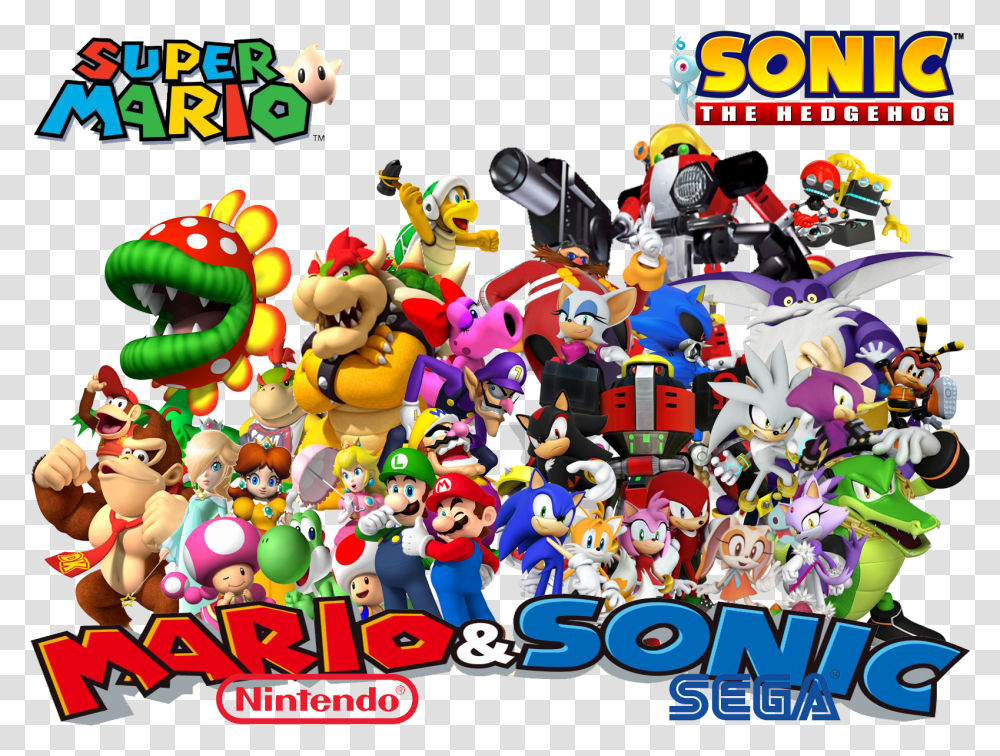 Mario And Sonic Wallpapers Super Mario And Sonic The Hedgehog, Helmet, Apparel Transparent Png