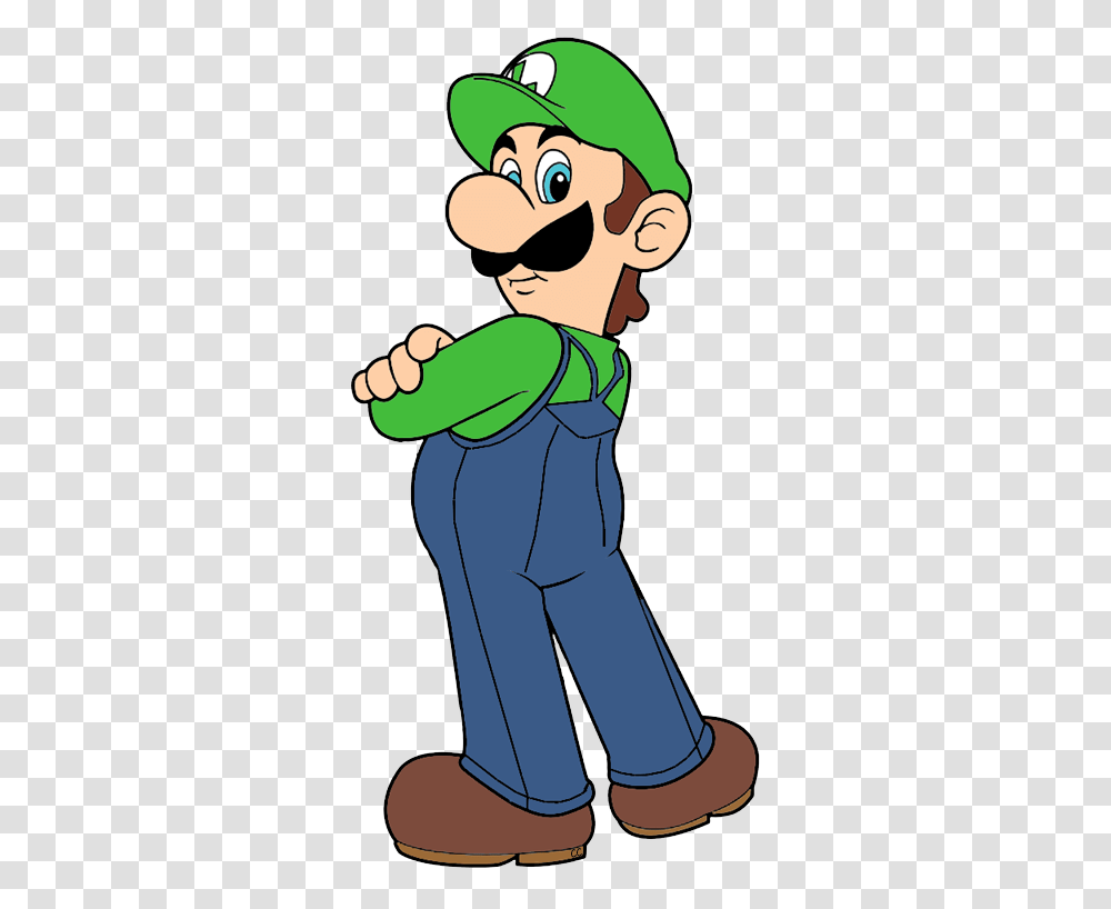 Mario Bros Clipart, Person, Human, Standing, Sport Transparent Png
