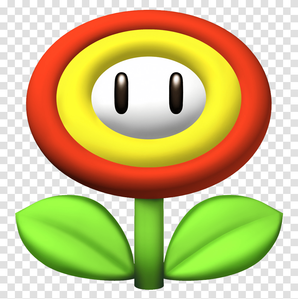 Mario Bros Free Image Super Mario Fire Flower, Plant, Food, Green, Symbol Transparent Png
