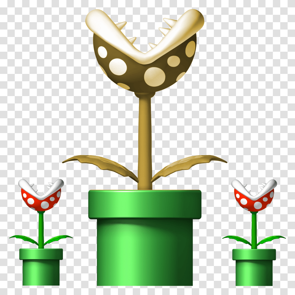 Mario Bros Piranha Plant, Lamp, Vase, Jar, Pottery Transparent Png