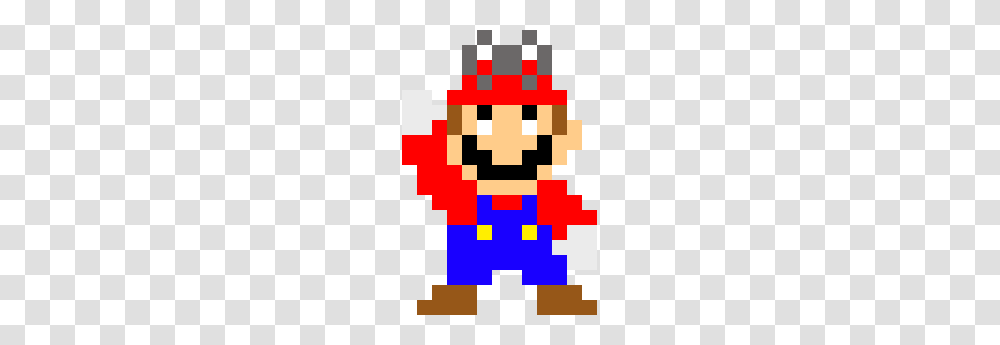Mario Cappy Pixel Art Maker, Pac Man Transparent Png