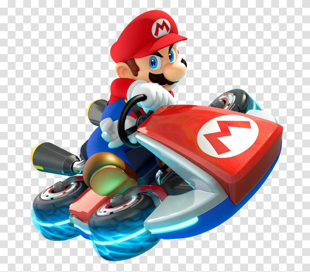 Mario Cart Images Mario Kart 8 Deluxe Mario, Toy, Vehicle, Transportation, Super Mario Transparent Png