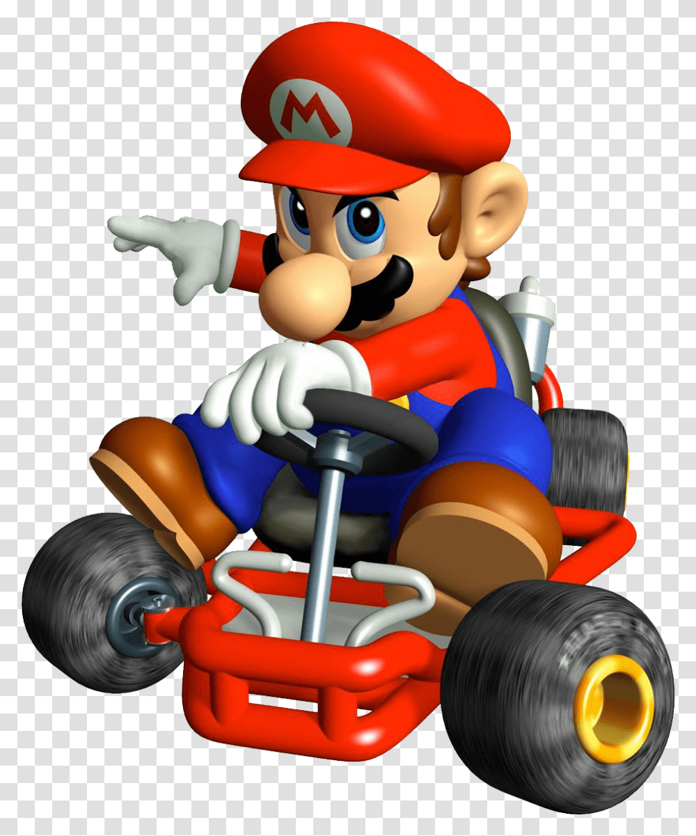 Mario, Character, Toy, Kart, Vehicle Transparent Png
