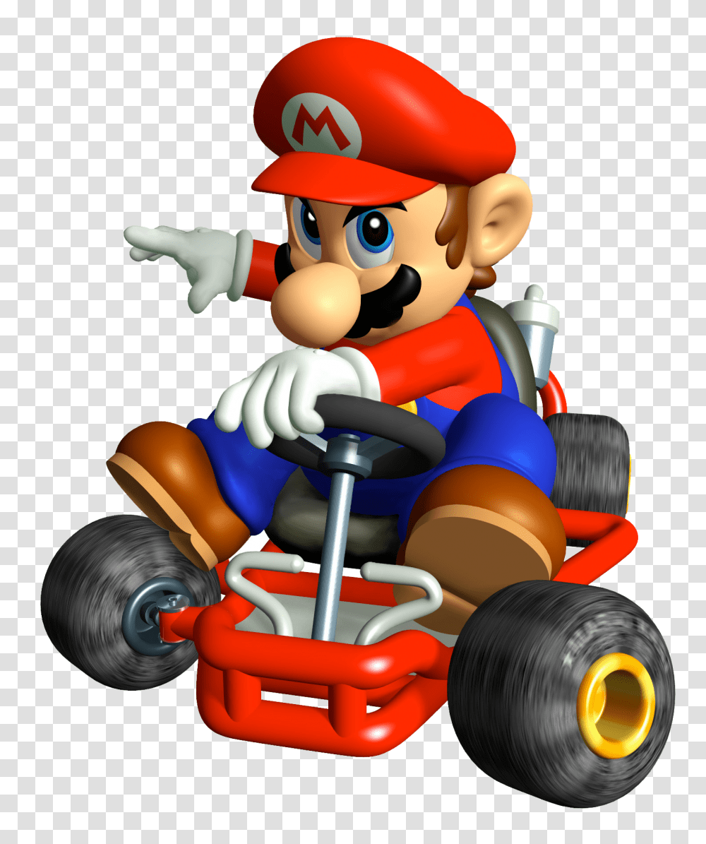 Mario, Character, Toy, Kart, Vehicle Transparent Png