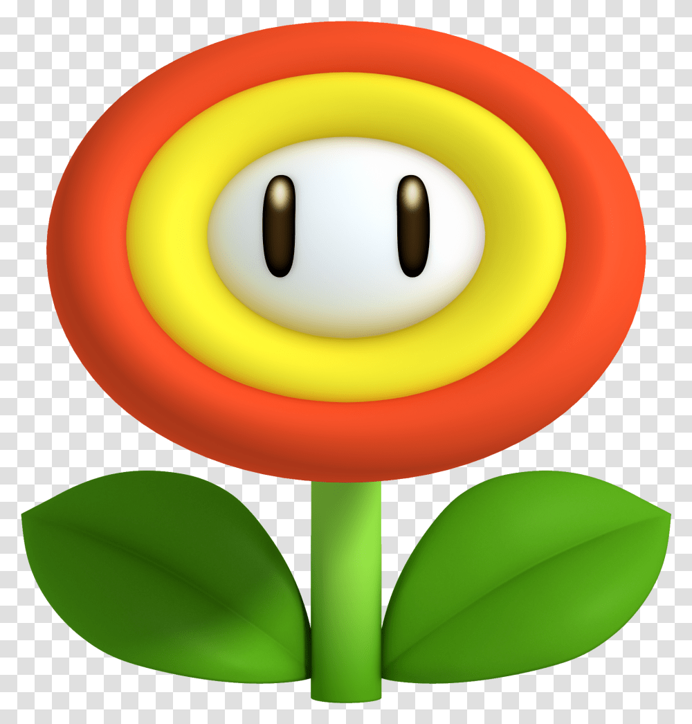 Mario Clipart Flower Power Mario Fire Flower Mario Power Up Flower, Lollipop, Candy, Food, Sweets Transparent Png