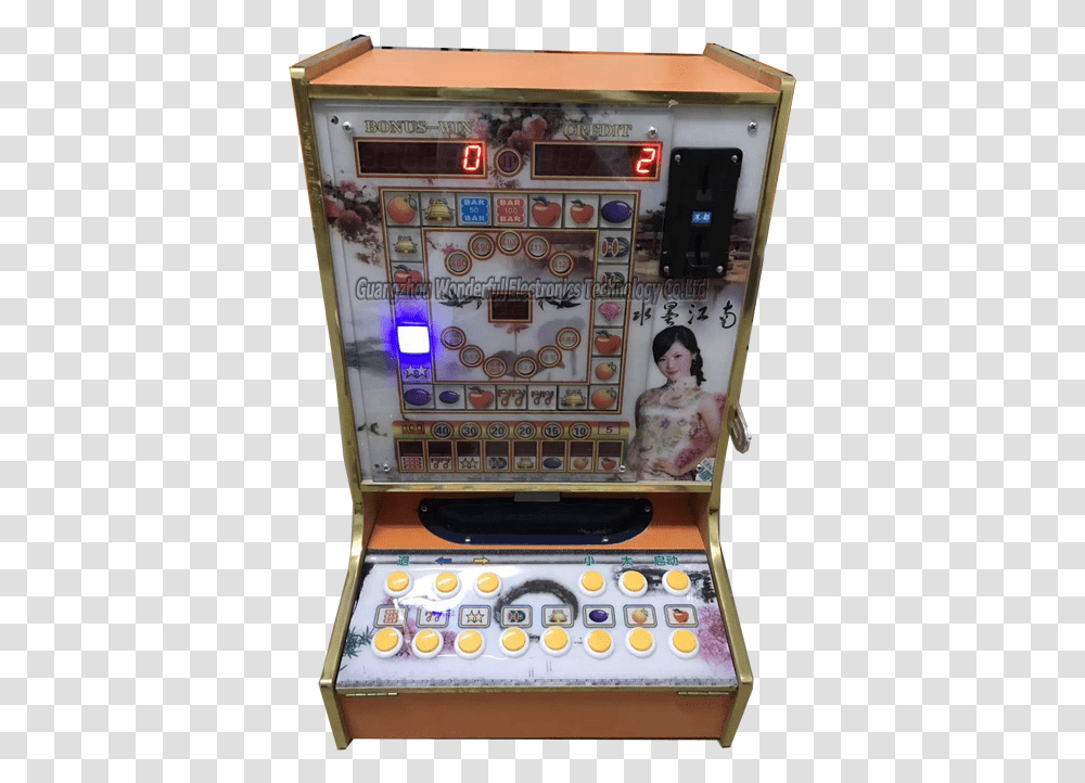 Mario Coin Arcade Slot Game Machine Mario Coin Arcade Playset, Person, Human, Refrigerator, Appliance Transparent Png