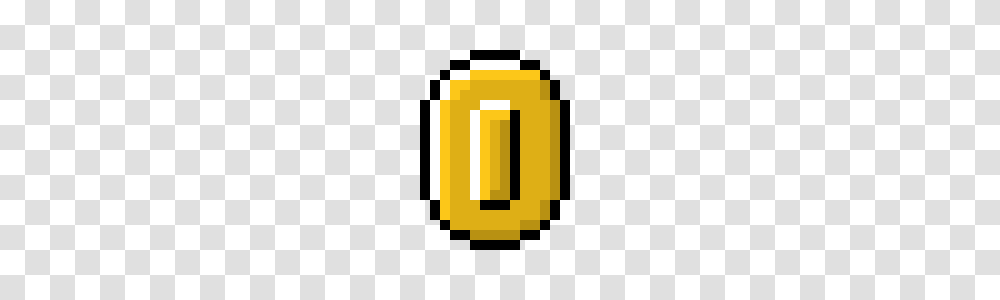 Mario Coin Pixel Art Maker, Logo, Trademark, Number Transparent Png