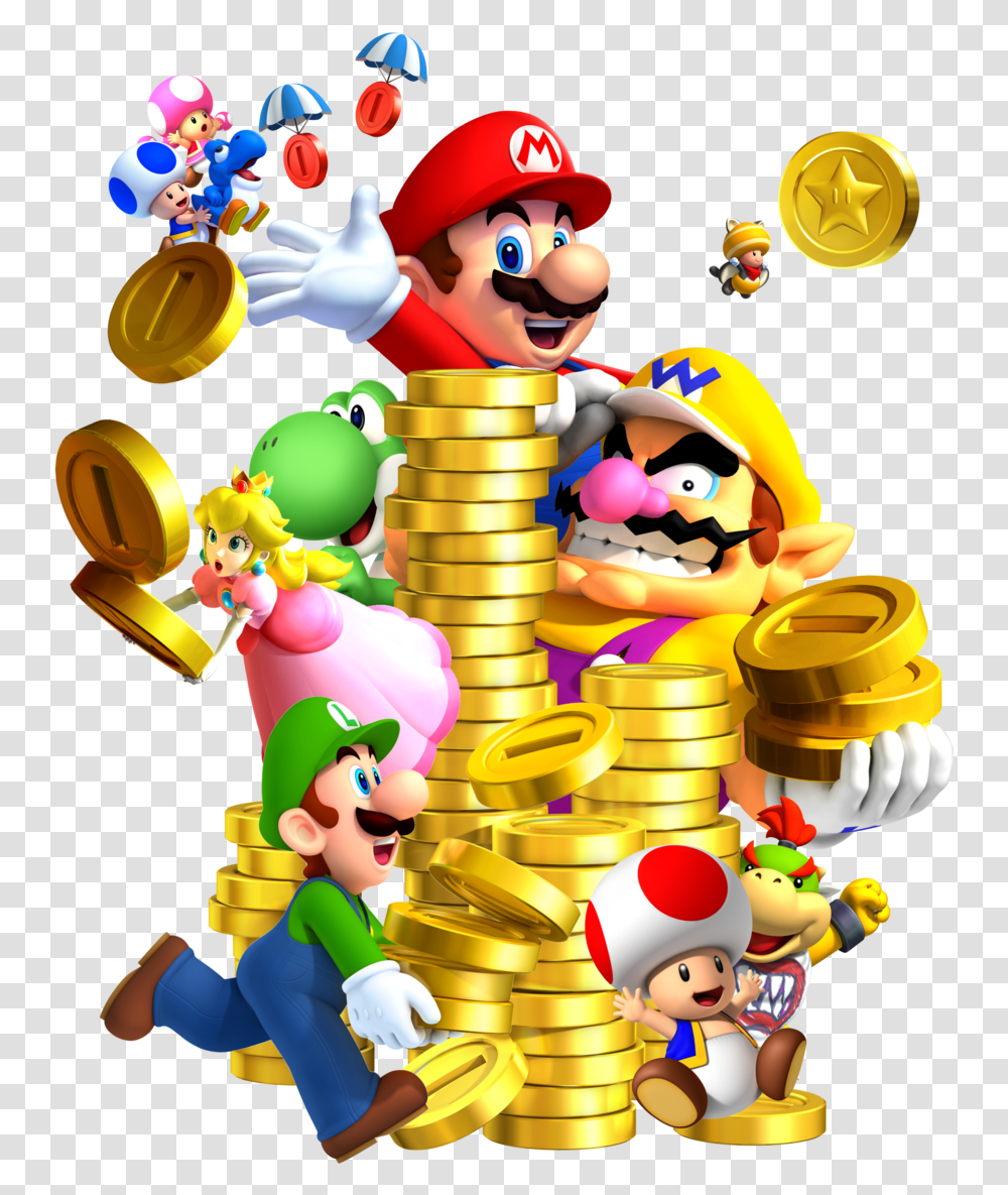 Mario Coins Mario And Luigi Coins, Super Mario, Person, Human Transparent Png