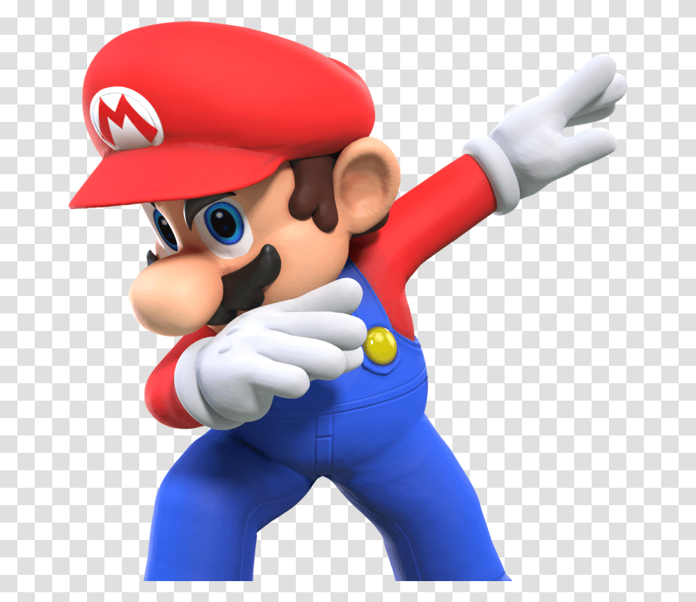 Mario Dabbing, Super Mario, Person, Human, Toy Transparent Png