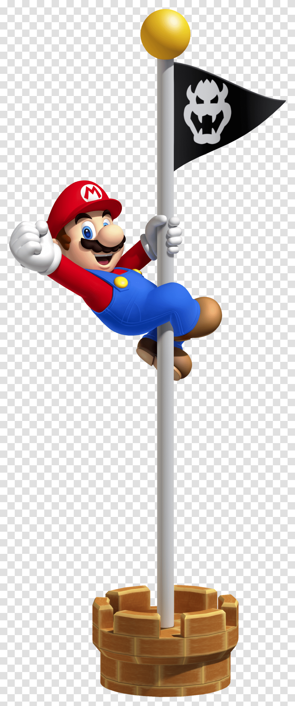 Mario Flag Download Super Mario Flag, Person, Human Transparent Png