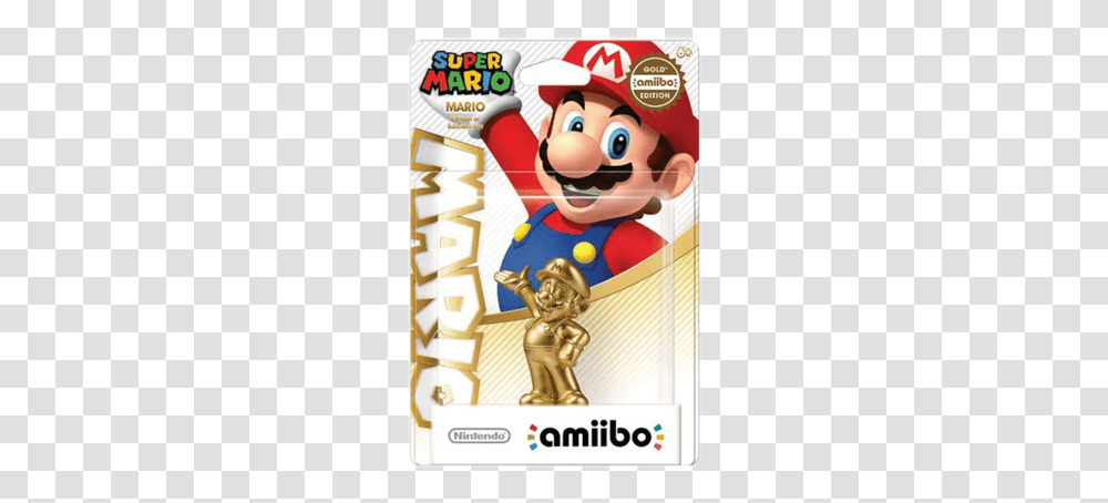 Mario Gold Gold Mario Amiibo Box, Super Mario Transparent Png