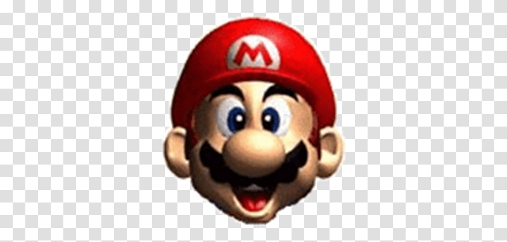 Mario Head For Roblox Face, Super Mario, Helmet, Clothing, Apparel Transparent Png