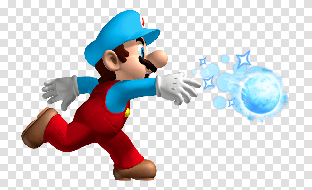 Mario High Quality Image New Super Mario Bros U Ice Mario, Person, Human, People, Toy Transparent Png
