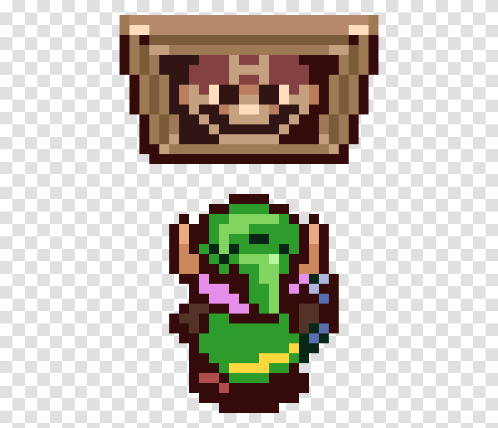 Mario In Link To The Past, Rug, QR Code, Minecraft Transparent Png
