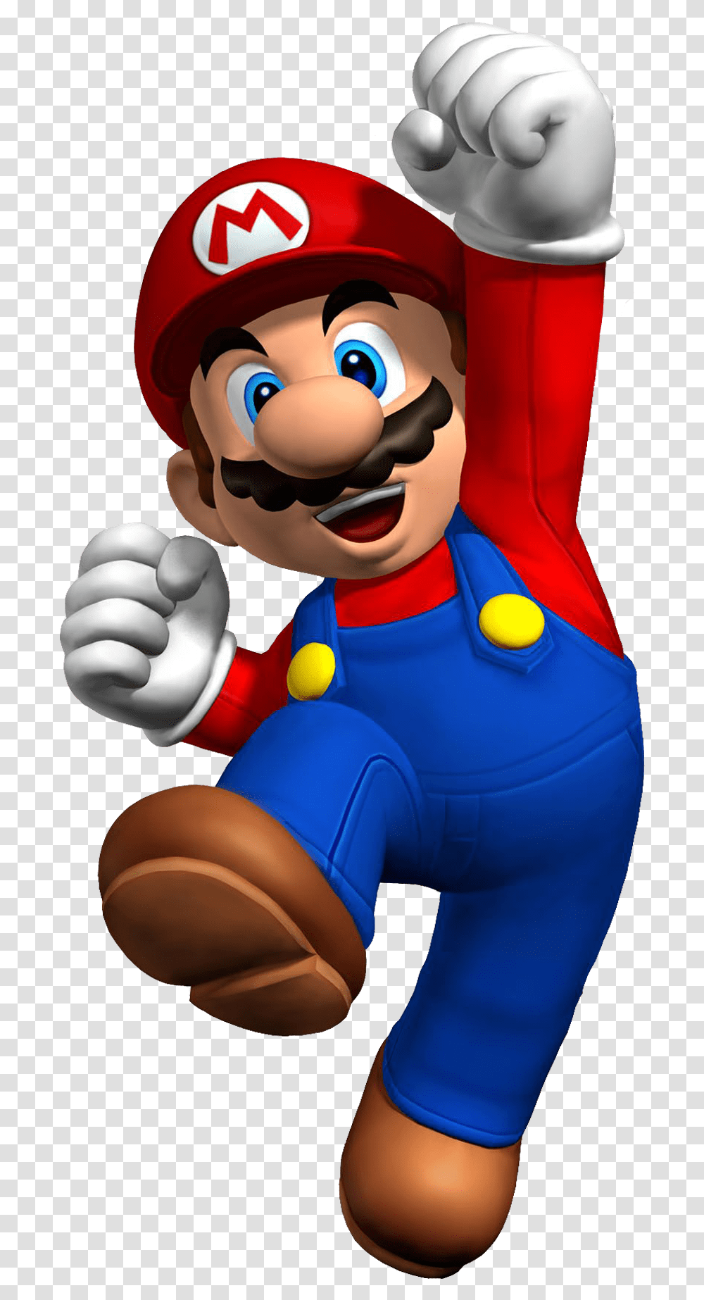 Mario Jumping Super Mario Bros, Toy, Hand Transparent Png