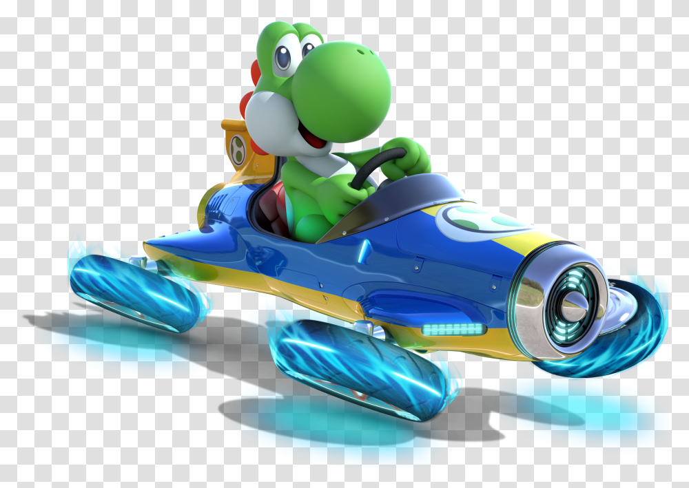 Mario Kart 8 Characters Yoshi, Toy, Vehicle, Transportation, Car Transparent Png