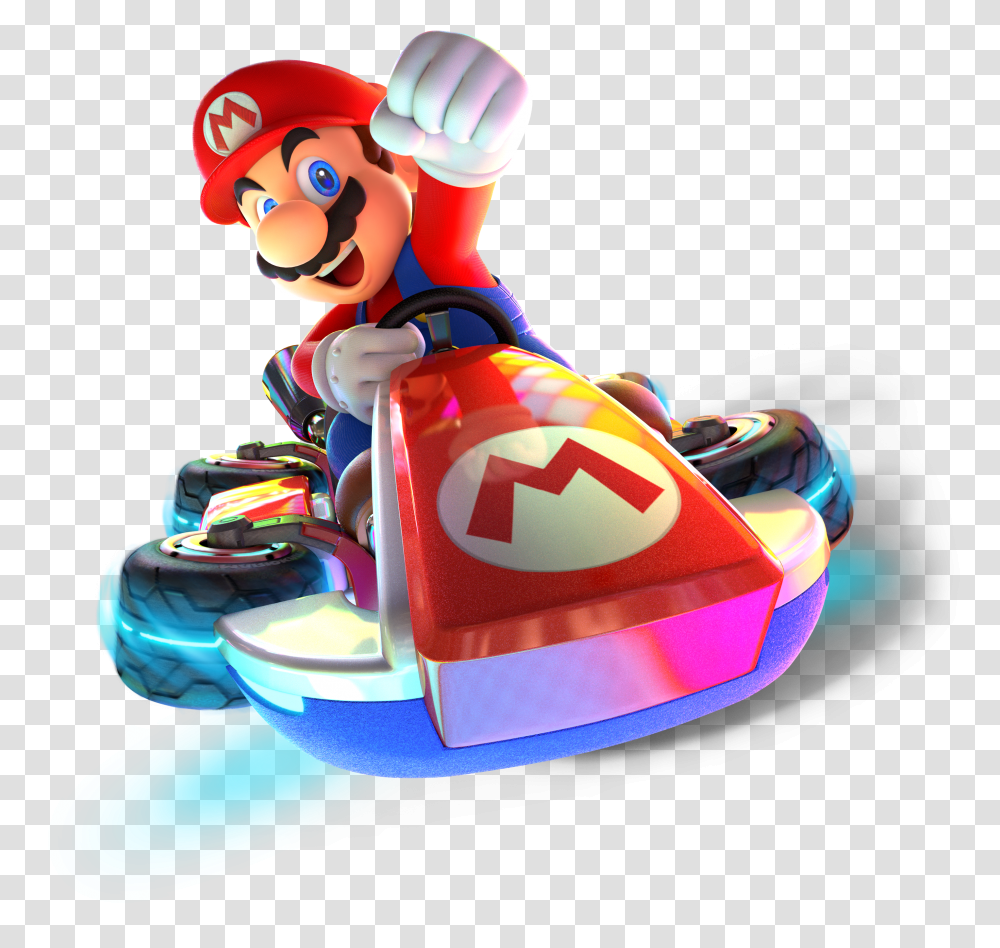 Mario Kart 8 Deluxe Mario Transparent Png