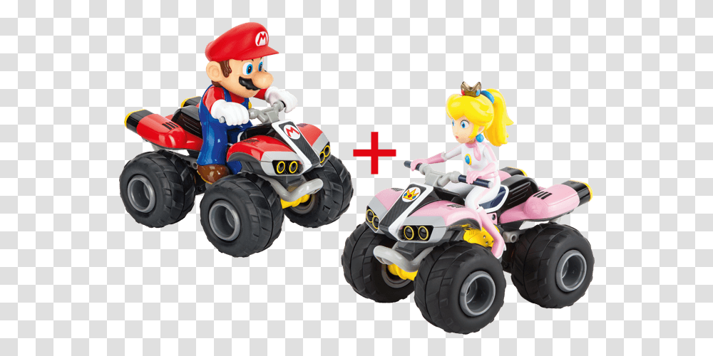 Mario Kart 8 Mario Kart Carrera Peach, Vehicle, Transportation, Atv, Toy Transparent Png