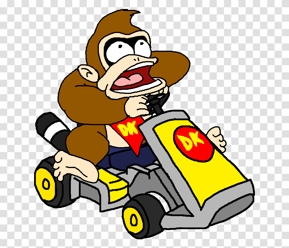 Mario Kart Art Day, Vehicle, Transportation Transparent Png