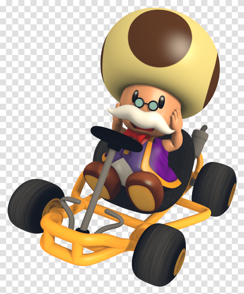 Mario Kart Double Dash Toadsworth, Toy, Vehicle, Transportation, Car Transparent Png